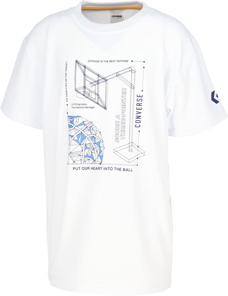 Jr.プリントTシャツ ジュニア 半袖Tシャツ バスケットボール