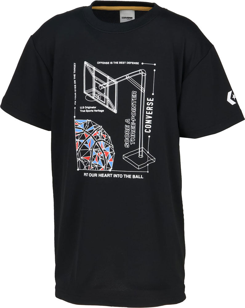 Jr.プリントTシャツ ジュニア 半袖Tシャツ バスケットボール