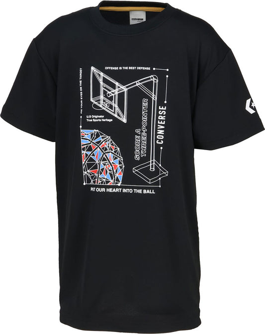 Jr.プリントTシャツ ジュニア 半袖Tシャツ バスケットボール