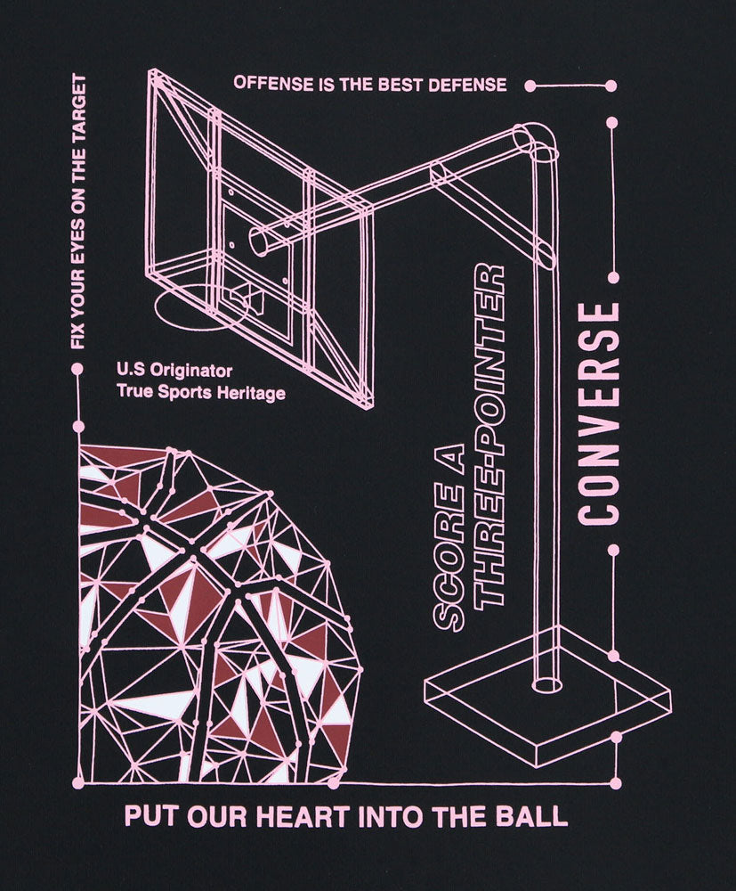 Jr.プリントTシャツ ジュニア 半袖Tシャツ バスケットボール