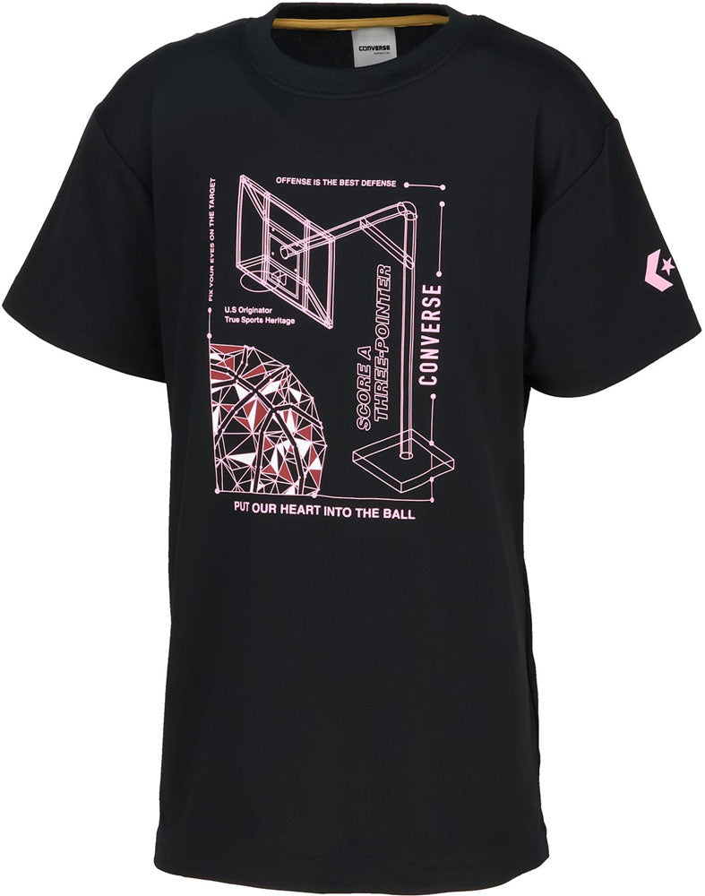 Jr.プリントTシャツ ジュニア 半袖Tシャツ バスケットボール