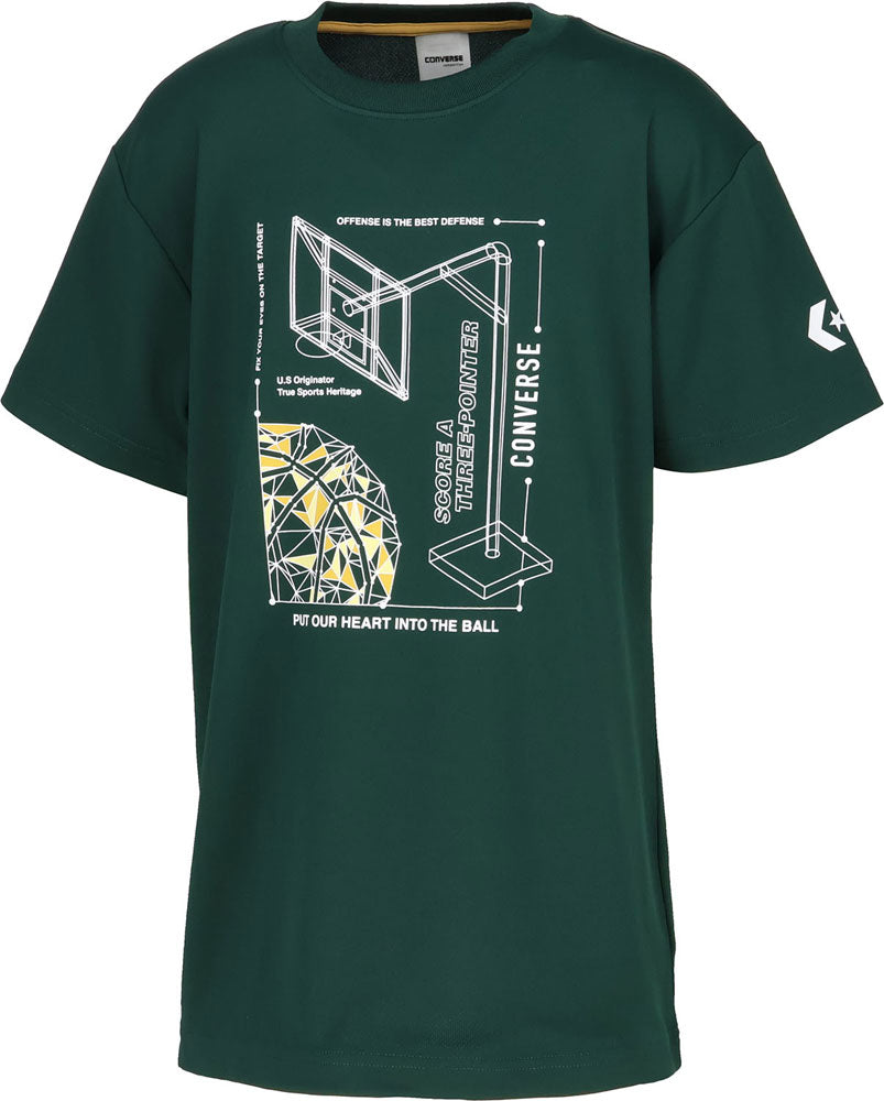 Jr.プリントTシャツ ジュニア 半袖Tシャツ バスケットボール