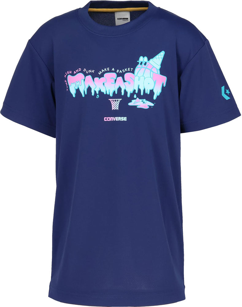 Jr.プリントTシャツ ジュニア 半袖Tシャツ バスケットボール