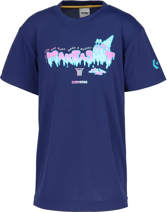 Jr.プリントTシャツ ジュニア 半袖Tシャツ バスケットボール