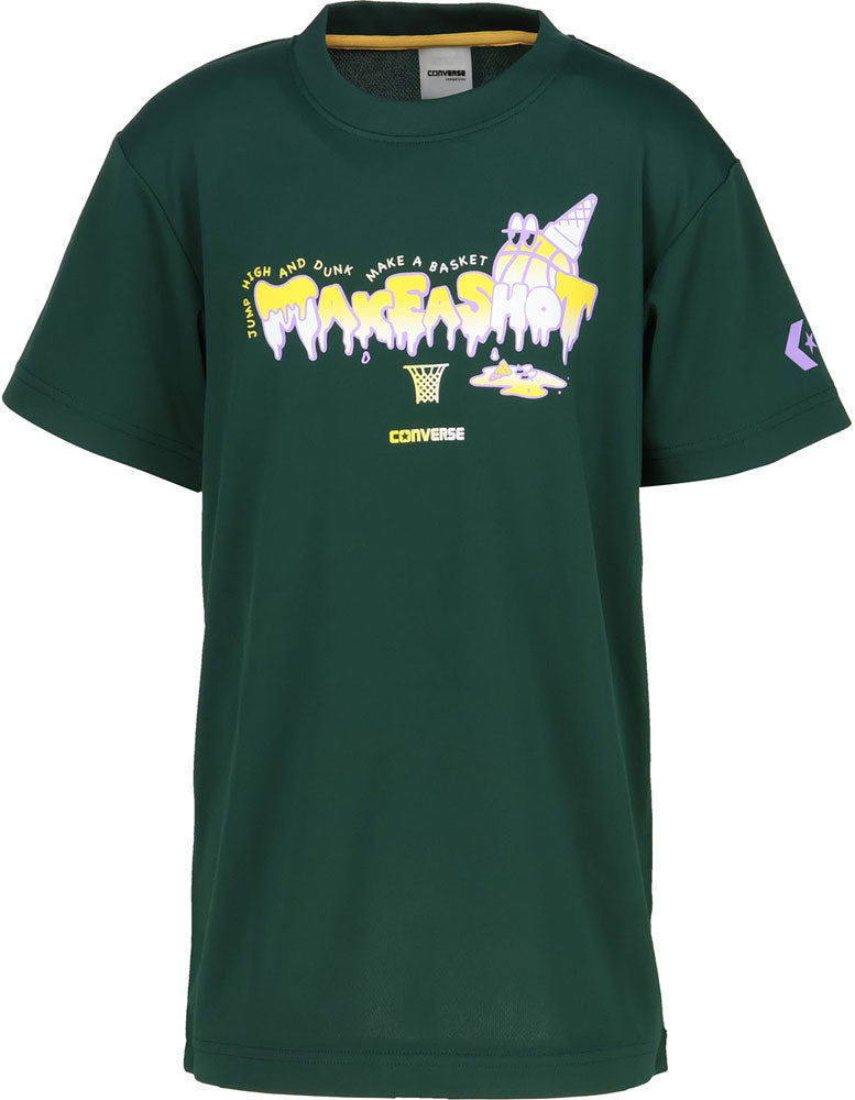 Jr.プリントTシャツ ジュニア 半袖Tシャツ バスケットボール