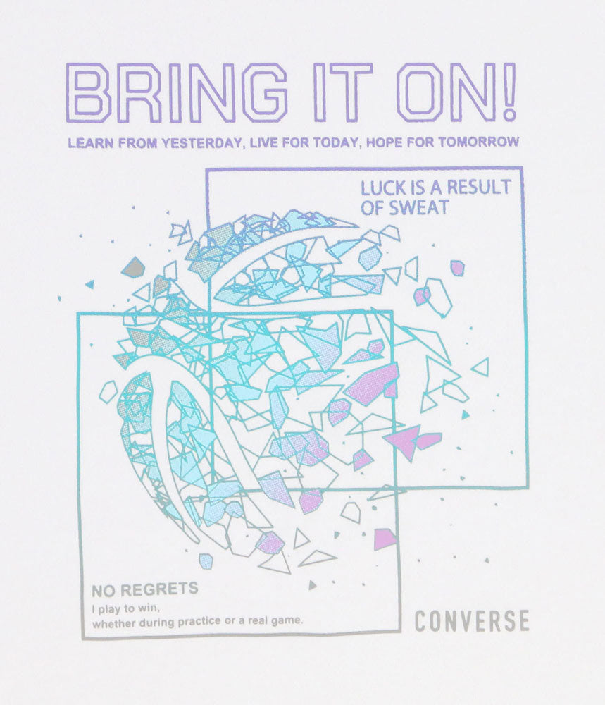 Jr.プリントロングスリーブ ジュニア 長袖Tシャツ ロンT バスケットボール