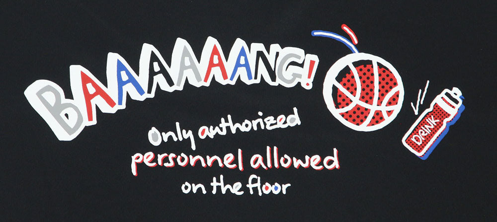 Jr.プリントロングスリーブ ジュニア 長袖Tシャツ ロンT バスケットボール