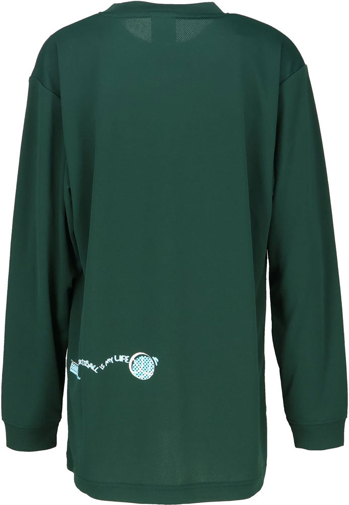 Jr.プリントロングスリーブ ジュニア 長袖Tシャツ ロンT バスケットボール