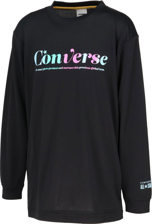 Jr.プリントロングスリーブ ジュニア 長袖Tシャツ ロンT バスケットボール