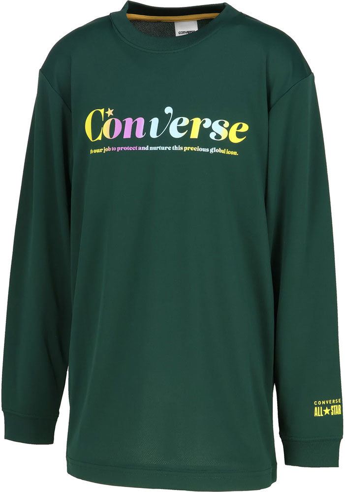 Jr.プリントロングスリーブ ジュニア 長袖Tシャツ ロンT バスケットボール