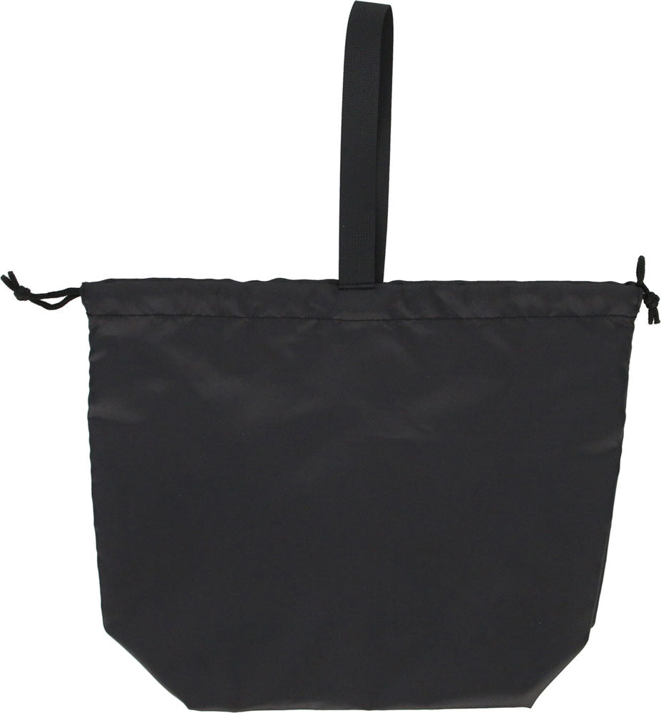 One-handed drawstring ball case