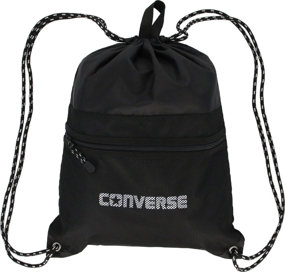 Mesh knapsack (with zipper)