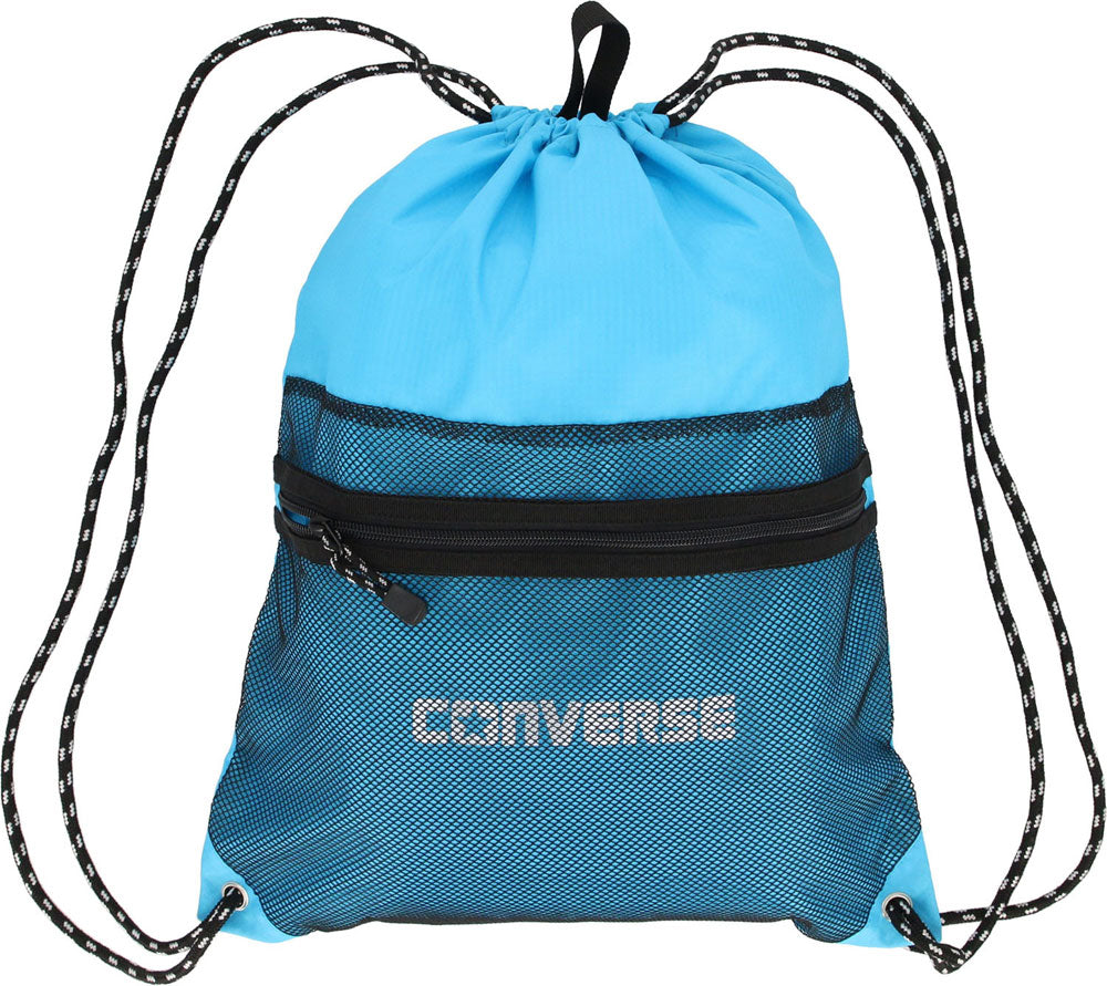 Mesh knapsack (with zipper)