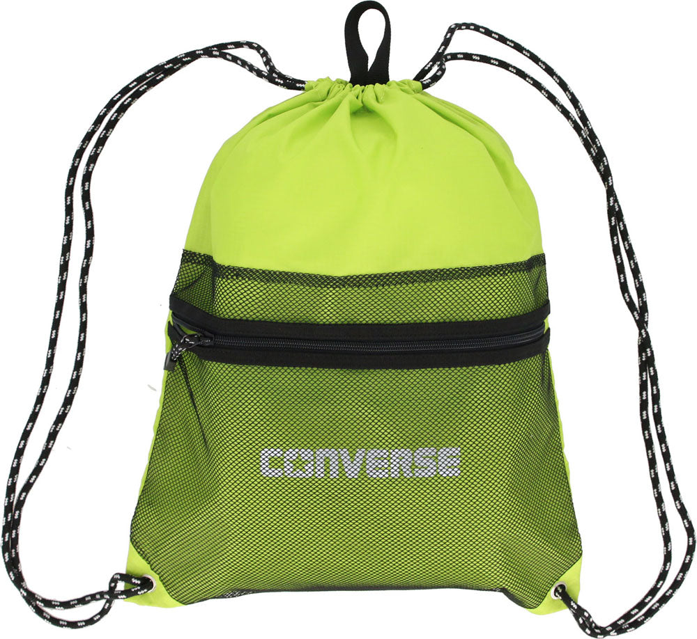 Mesh knapsack (with zipper)