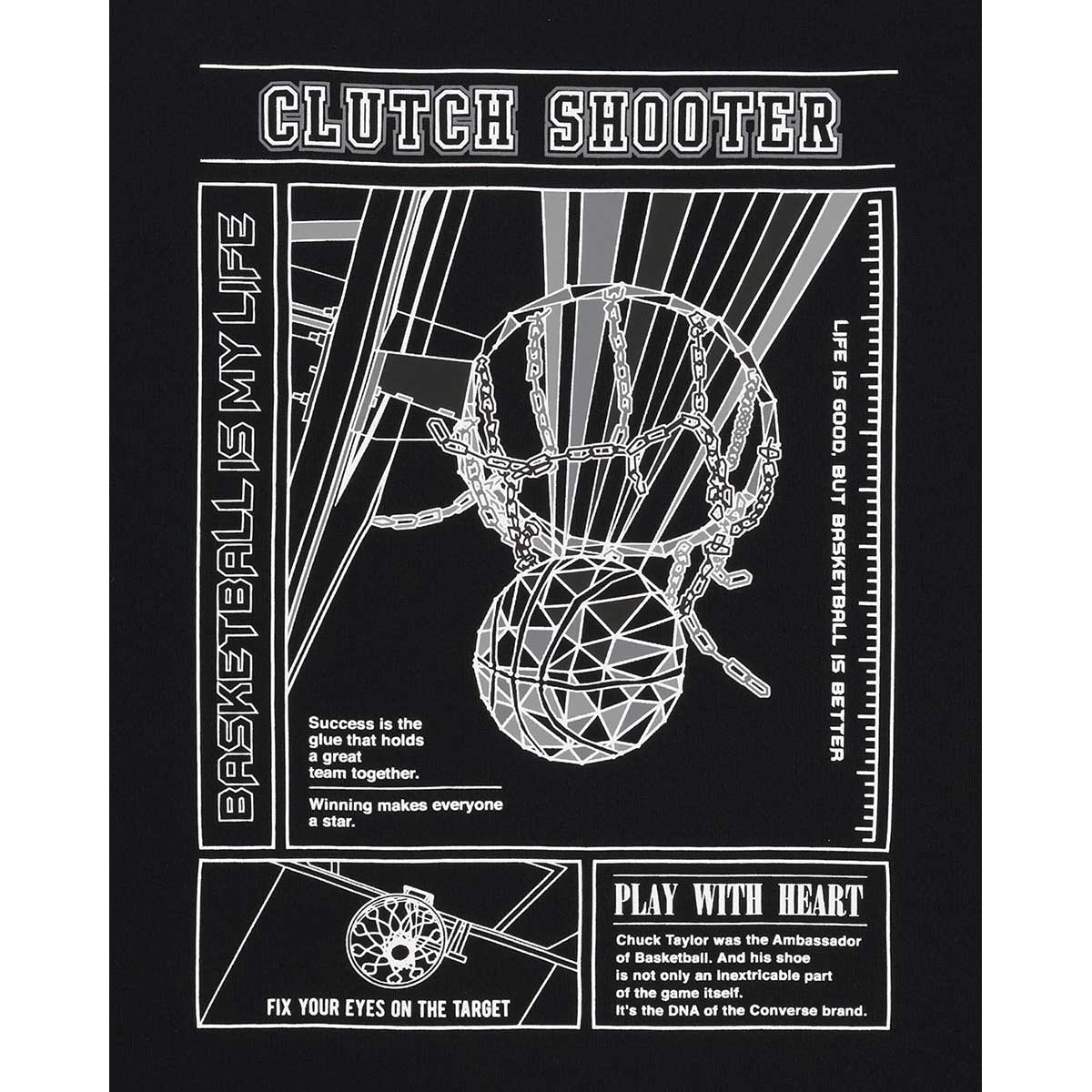 ユニセックス バスケットボールＴシャツ プリントTシャツ