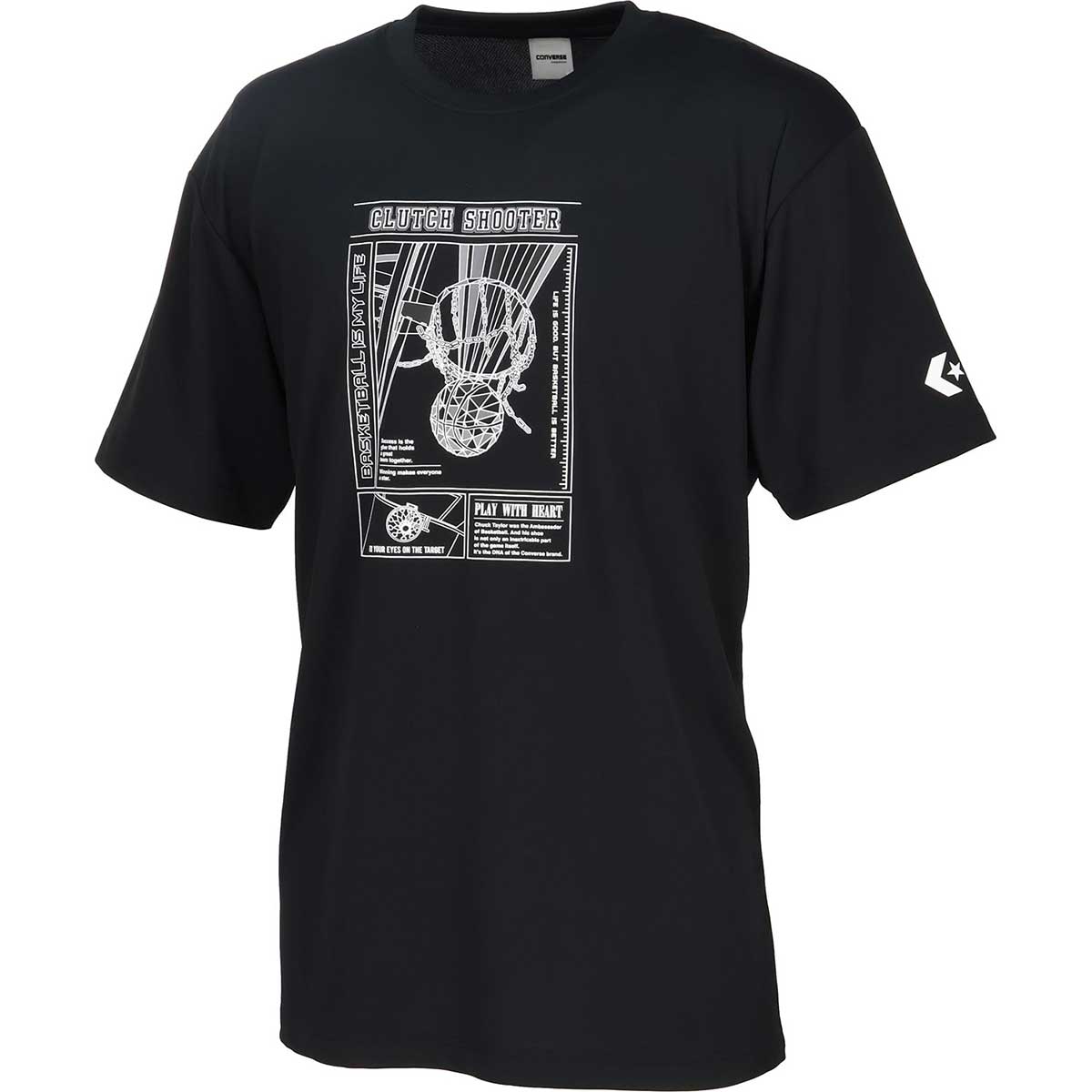 ユニセックス バスケットボールＴシャツ プリントTシャツ