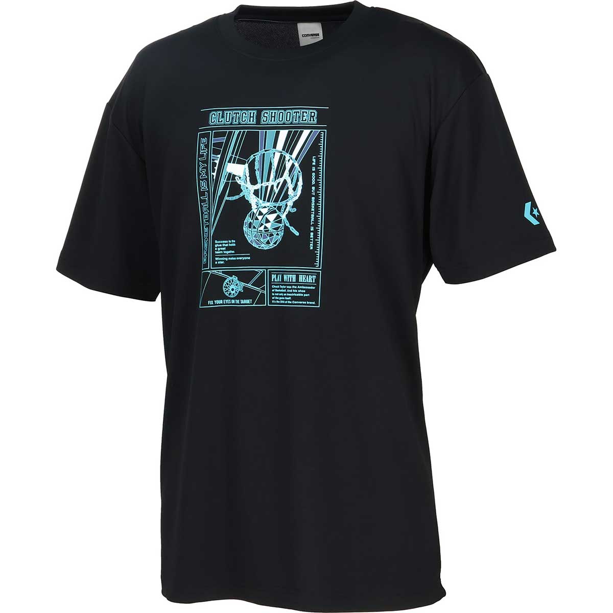 ユニセックス バスケットボールＴシャツ プリントTシャツ