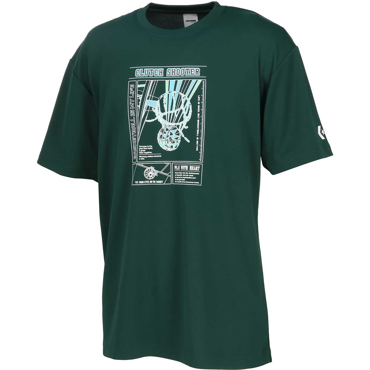 ユニセックス バスケットボールＴシャツ プリントTシャツ