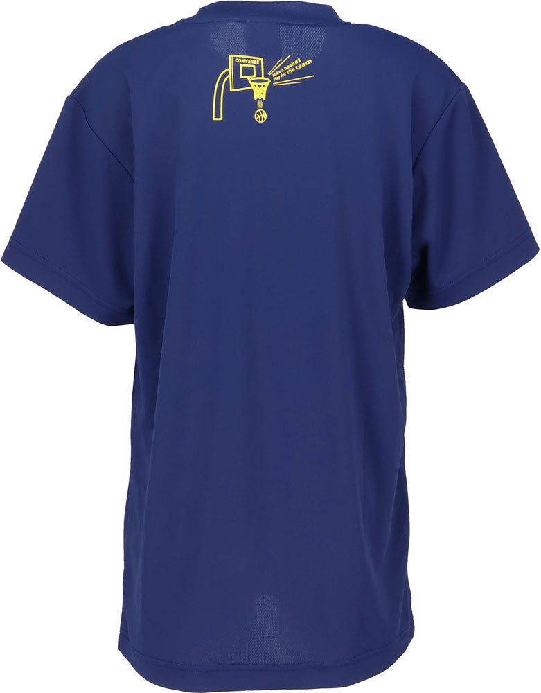 ジュニア キッズ ミニバス バスケットボール 半袖Tシャツ Jr.プリントTシャツ