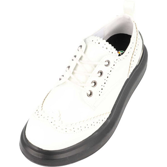 Women's thick sole wingtip