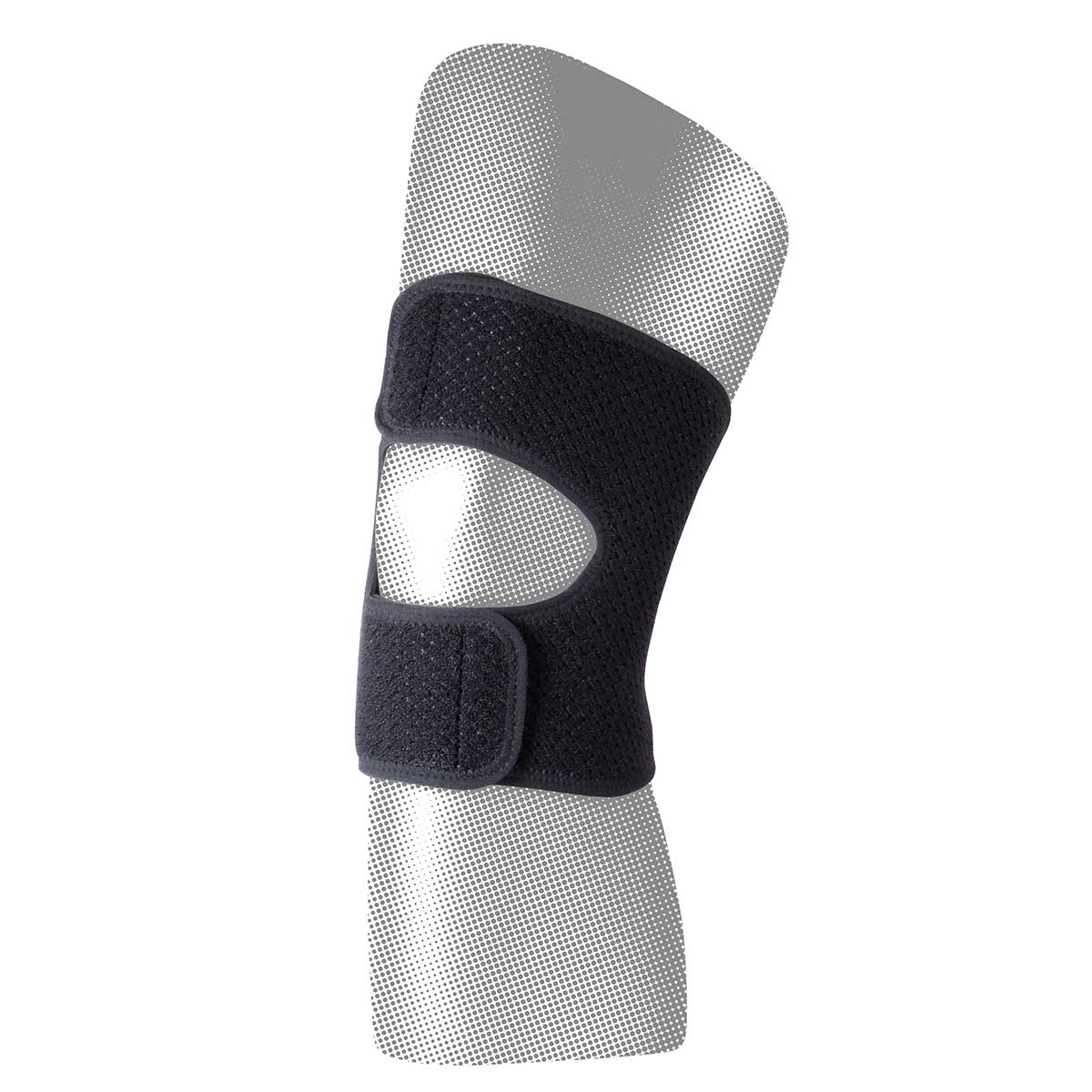 アスメディーサポーター サポートレベル４ しっかりしめるオープンタイプ ひざ