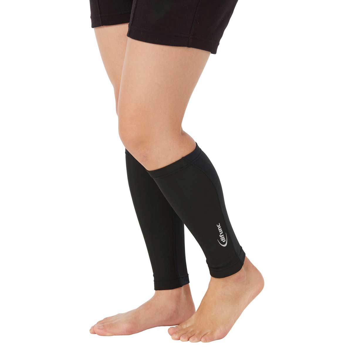 Tricot Plus Calf Sleeve #D-6020 Black L Size