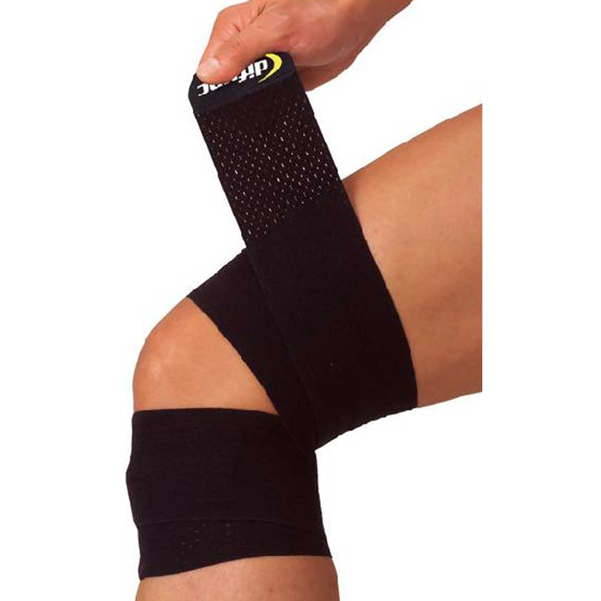 スピードラップ ひざ・もも兼用 サポーター ラップ 圧迫 固定 包帯 テーピング ひざ 太