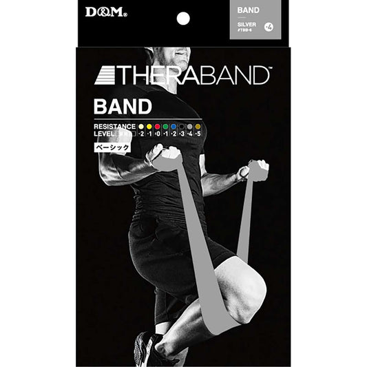 セラバンド ＴＨＥＲＢＡＮＤ セラバンド ２ｍ 強度レベル＋４ シルバー トレーニングバン