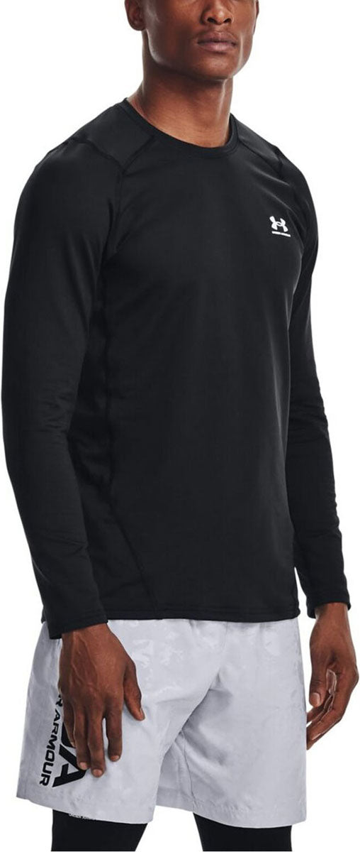 UAコールドギアアーマー フィッティド ロングスリーブ クルーネック シャツ