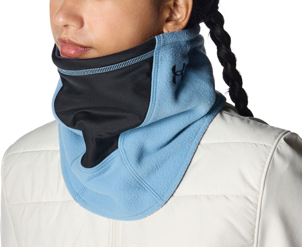 UA FLEECE REVERSIBLE NECK GAITER
