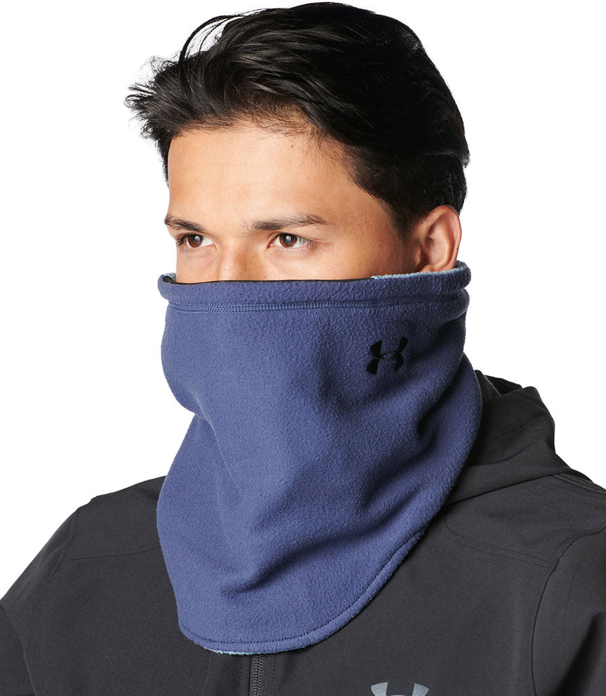 UA FLEECE REVERSIBLE NECK GAITER