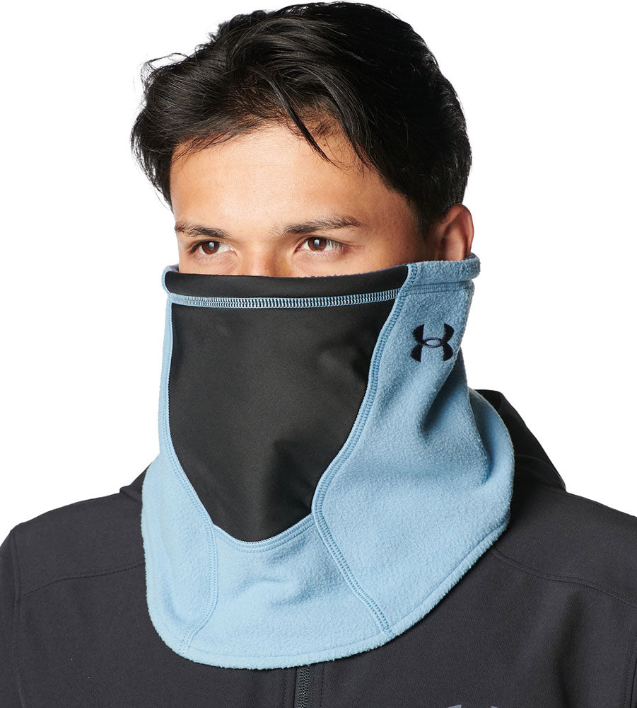 UA FLEECE REVERSIBLE NECK GAITER