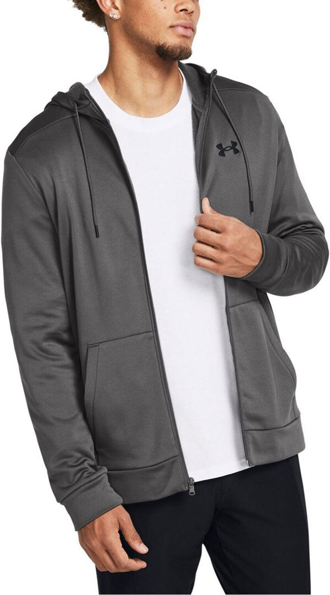 UAアーマーフリース フルジップ フーディー