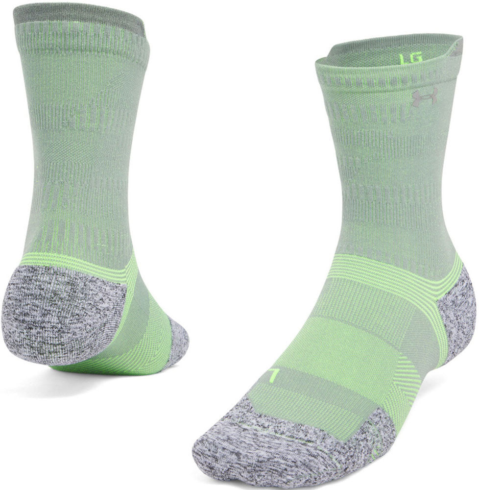 UAアーマードライ ラン クッション ミッドクルー ソックス 靴下 スポーツ 部活