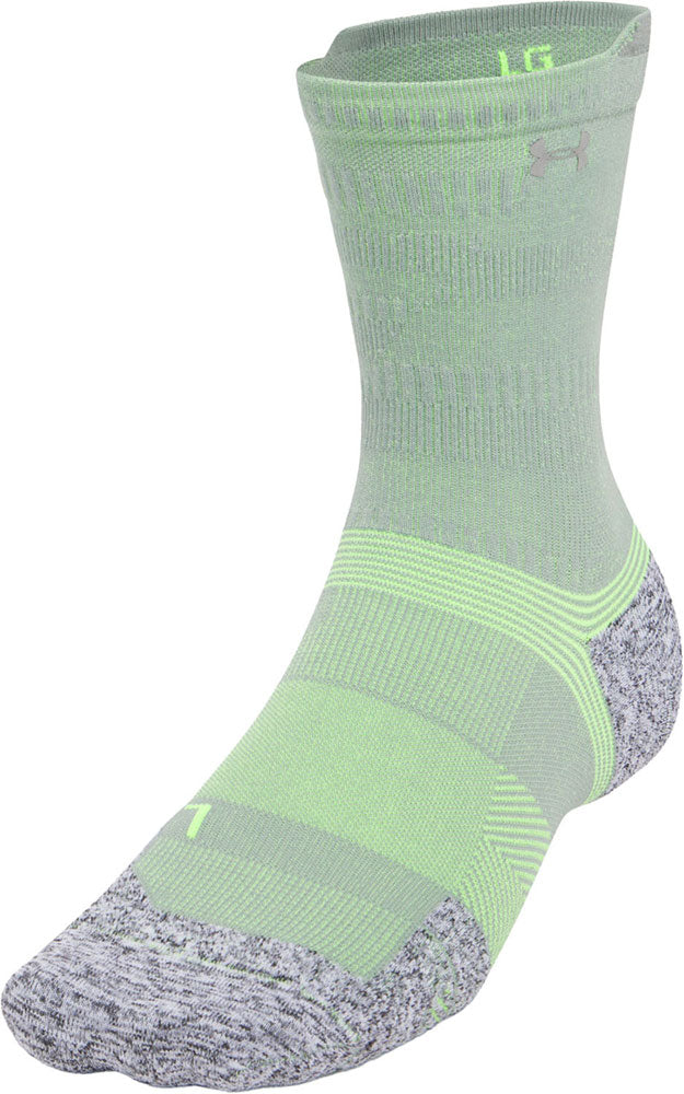 UAアーマードライ ラン クッション ミッドクルー ソックス 靴下 スポーツ 部活