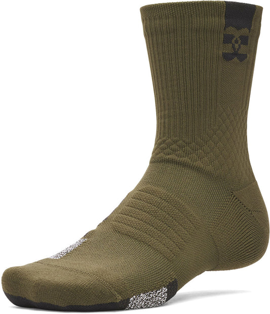 UAアーマードライ プレーメーカー ミッドクルー ソックス バスケットボール 靴下