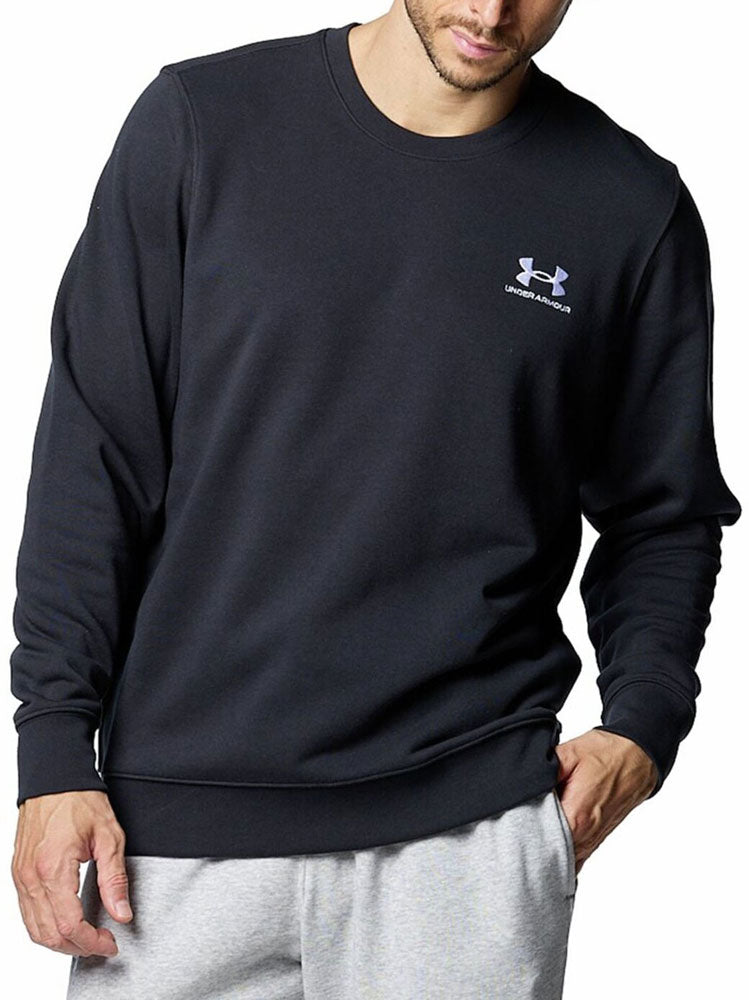 メンズ UAエッセンシャルテリー クルー スウェット トップス トレーナー