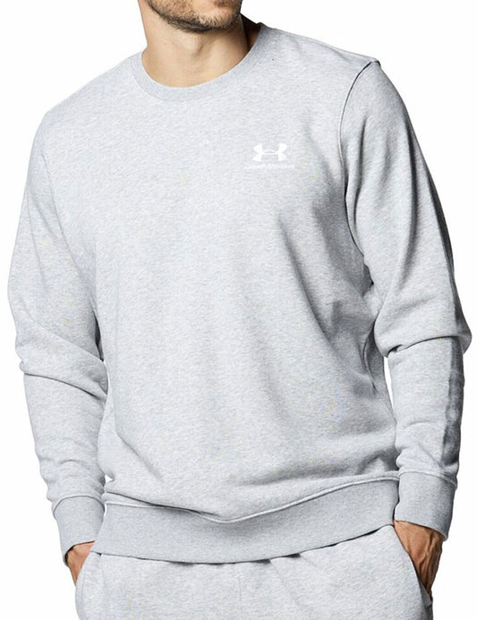 メンズ UAエッセンシャルテリー クルー スウェット トップス トレーナー