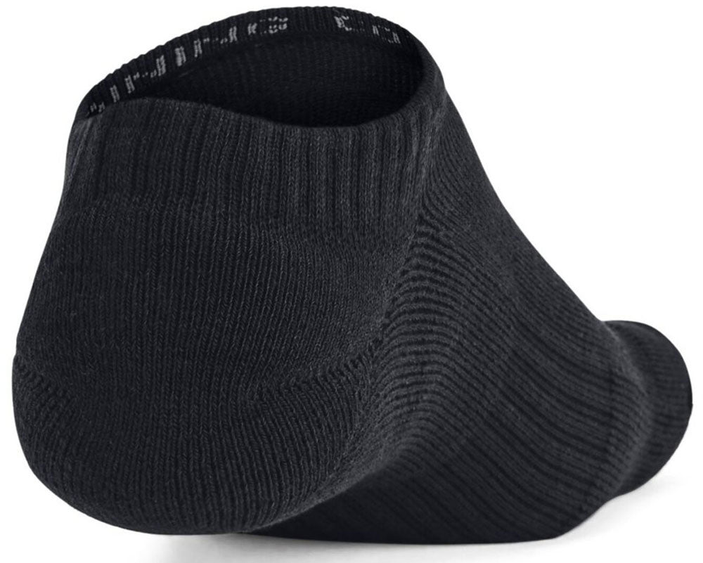 UAトレーニング コットン ノーショー ソックス （3足セット）