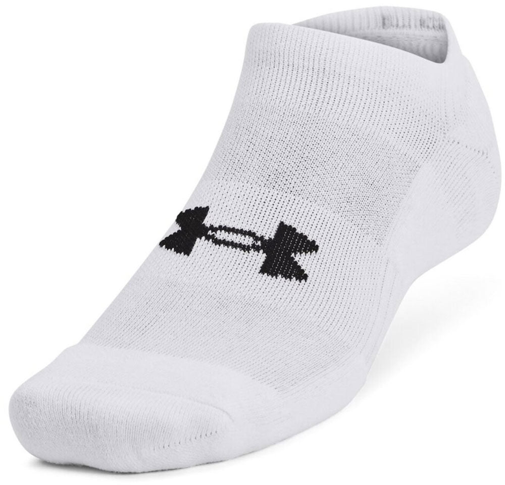 UAトレーニング コットン ノーショー ソックス （3足セット）