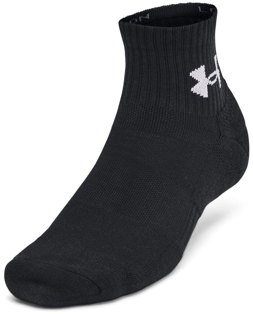 UAトレーニング コットン クオーター ソックス （3足セット）