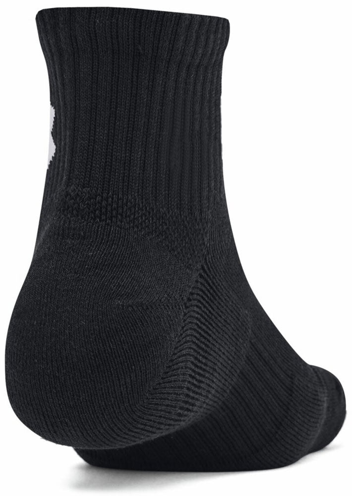 UAトレーニング コットン クオーター ソックス （3足セット）