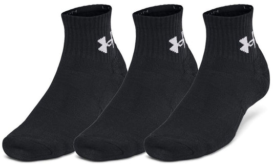 UAトレーニング コットン クオーター ソックス （3足セット）