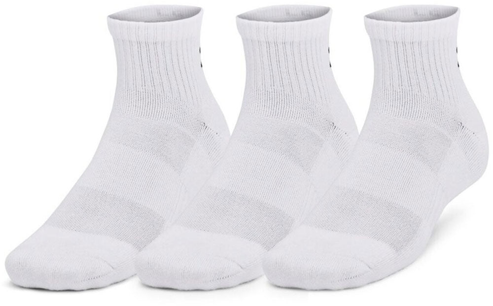 UAトレーニング コットン クオーター ソックス （3足セット）