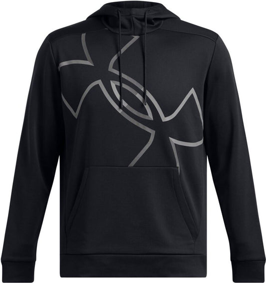 メンズ UAアーマーフリース エクストララージロゴ フーディー パーカー