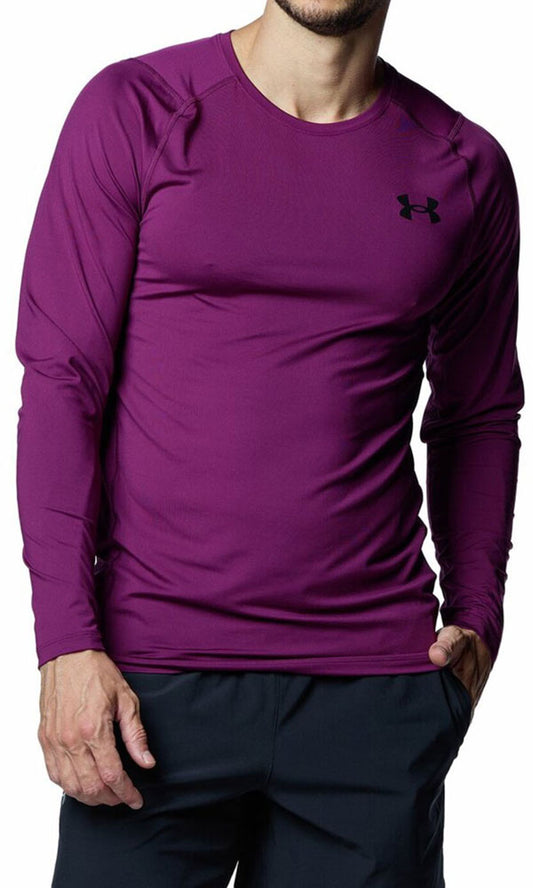 メンズ UAヒートギア フィッティド ノベルティ ロングスリーブ シャツ