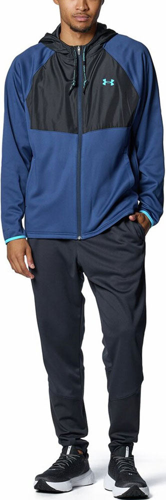 UAアーマーフリース マックス フルジップ フーディー