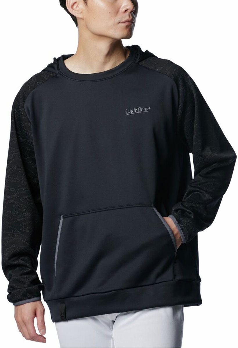 UAヤード アーマーフリース フーディー メンズ パーカー トレーニングウェア