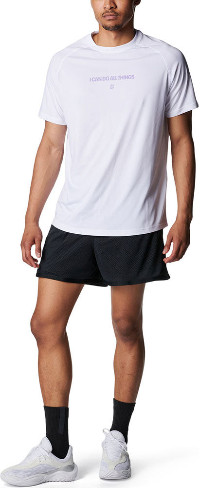 メンズ カリー テック ロゴ ショートスリーブ Tシャツ 半袖 バスケットボール