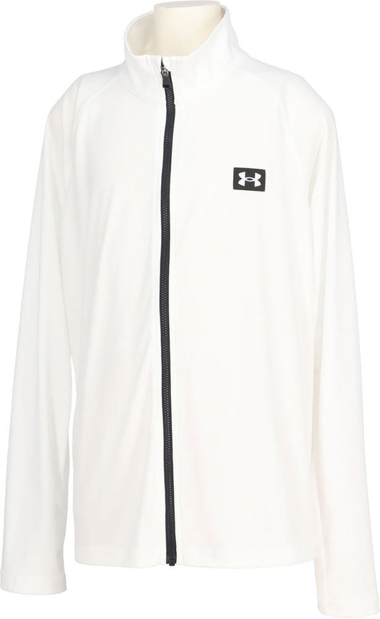 ジュニア UAラッシュ ガード フルジップ ジャケット ロングスリーブ 長袖 スイムウェア